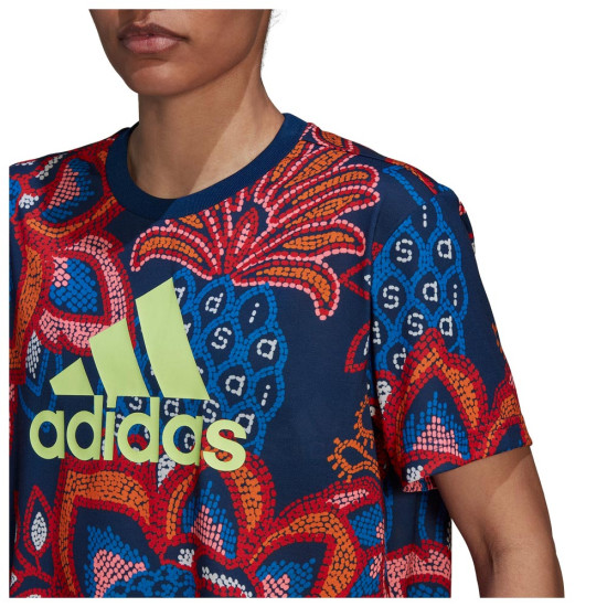 Adidas Γυναικεία κοντομάνικη μπλούζα Farm GFX TEE Adidas Γυναικεία κοντομάνικη μπλούζα Farm GFX TEE